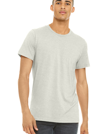 BELLA+CANVAS  Unisex Heather CVC Short Sleeve Tee. BC3001CVC - Heather Prism Natural