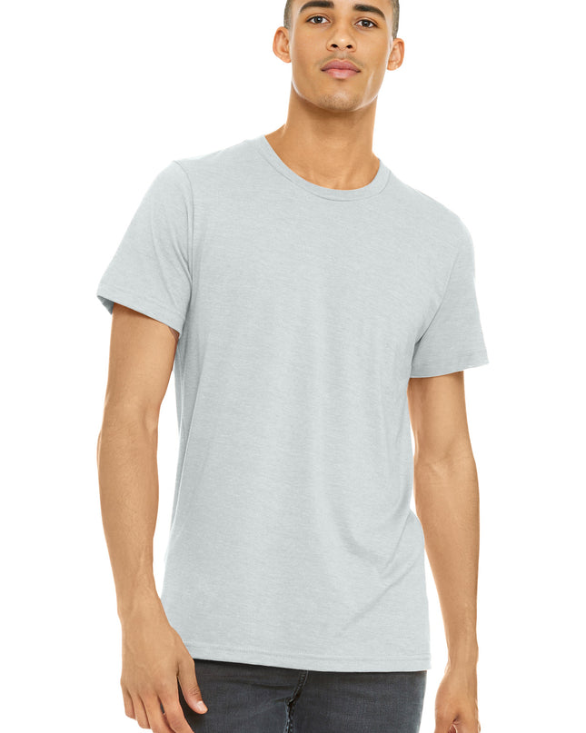 BELLA+CANVAS  Unisex Heather CVC Short Sleeve Tee. BC3001CVC - Heather Silver