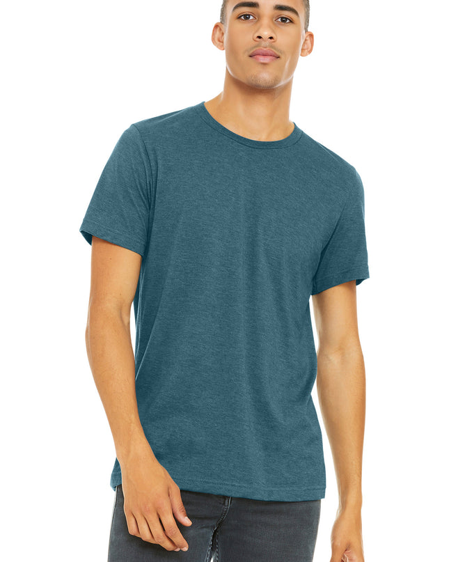 BELLA+CANVAS  Unisex Heather CVC Short Sleeve Tee. BC3001CVC - Heather Slate