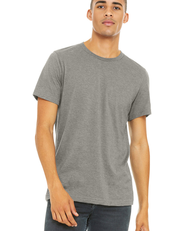 BELLA+CANVAS  Unisex Heather CVC Short Sleeve Tee. BC3001CVC - Heather Stone