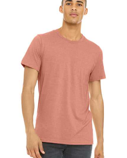 BELLA+CANVAS  Unisex Heather CVC Short Sleeve Tee. BC3001CVC - Heather Sunset