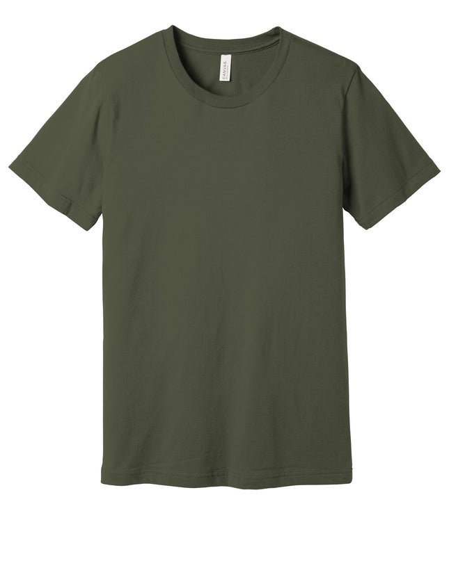 BELLA+CANVAS  Unisex Jersey Short Sleeve Tee. BC3001 - Army