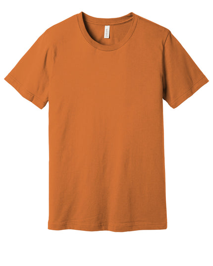 BELLA+CANVAS  Unisex Jersey Short Sleeve Tee. BC3001 - Burnt Orange