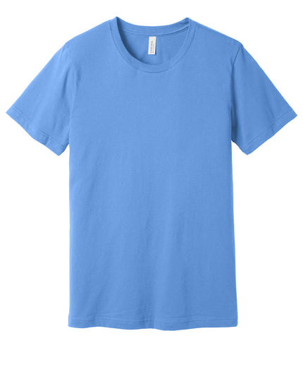 BELLA+CANVAS  Unisex Jersey Short Sleeve Tee. BC3001 - Carolina Blue