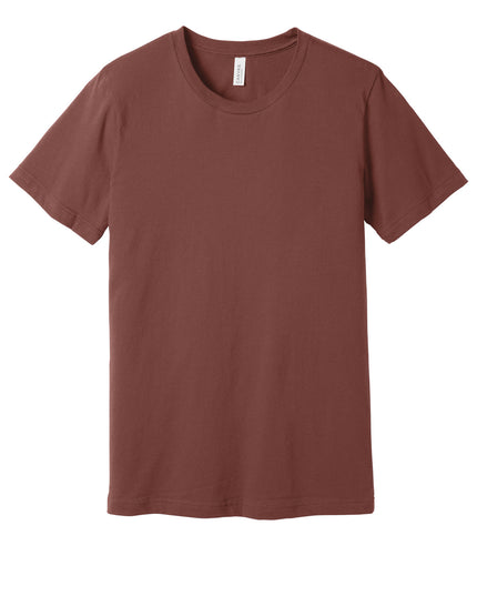 BELLA+CANVAS  Unisex Jersey Short Sleeve Tee. BC3001 - Clay