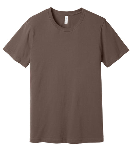 BELLA+CANVAS  Unisex Jersey Short Sleeve Tee. BC3001 - Cocoa