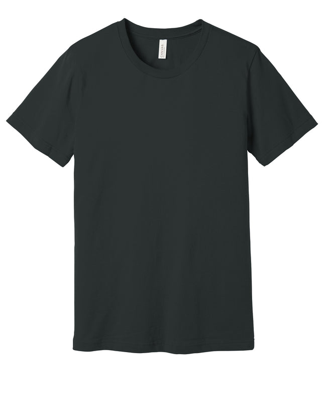BELLA+CANVAS  Unisex Jersey Short Sleeve Tee. BC3001 - Dark Grey