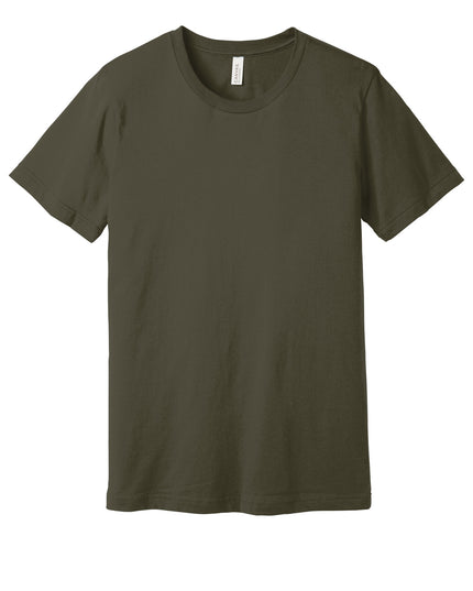 BELLA+CANVAS  Unisex Jersey Short Sleeve Tee. BC3001 - Dark Olive