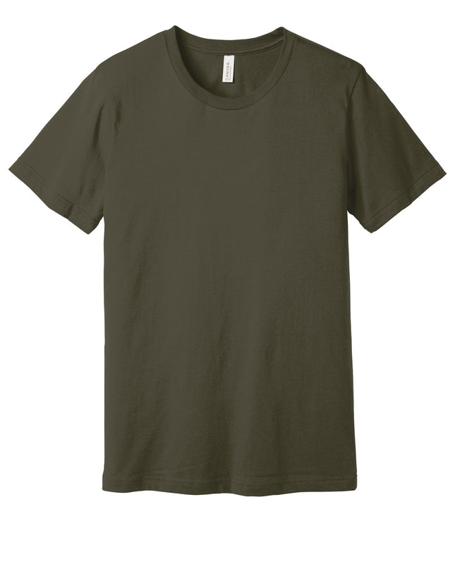 BELLA+CANVAS  Unisex Jersey Short Sleeve Tee. BC3001 - Dark Olive