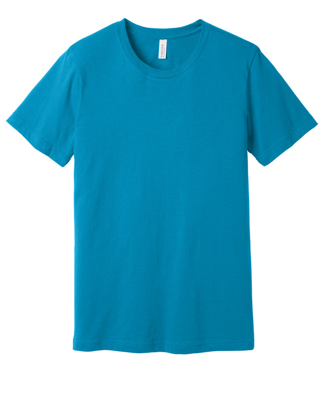 BELLA+CANVAS  Unisex Jersey Short Sleeve Tee. BC3001 - Electric Blue