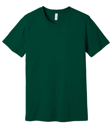 BELLA+CANVAS  Unisex Jersey Short Sleeve Tee. BC3001 - Evergreen