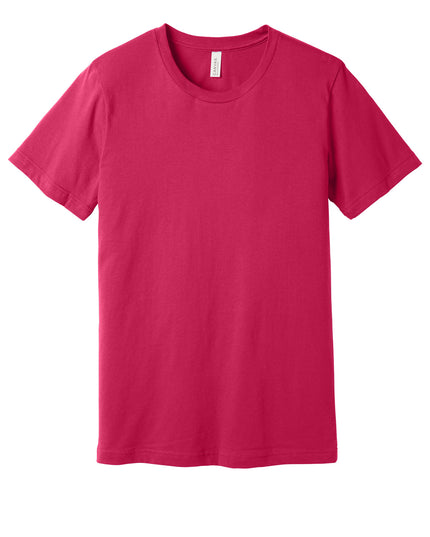 BELLA+CANVAS  Unisex Jersey Short Sleeve Tee. BC3001 - Fuchsia