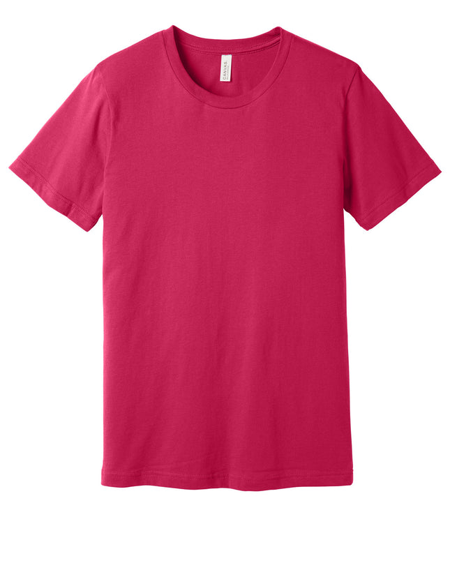 BELLA+CANVAS  Unisex Jersey Short Sleeve Tee. BC3001 - Fuchsia