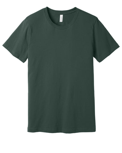 BELLA+CANVAS  Unisex Jersey Short Sleeve Tee. BC3001 - Hunter Green