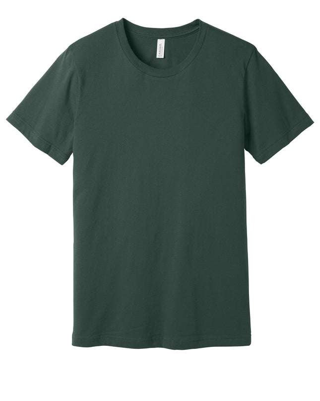 BELLA+CANVAS  Unisex Jersey Short Sleeve Tee. BC3001 - Hunter Green