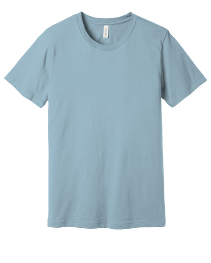BELLA+CANVAS  Unisex Jersey Short Sleeve Tee. BC3001 - Light Blue