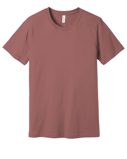 BELLA+CANVAS  Unisex Jersey Short Sleeve Tee. BC3001 - Mauve