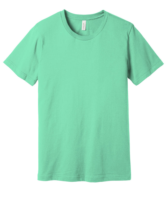 BELLA+CANVAS  Unisex Jersey Short Sleeve Tee. BC3001 - Mint