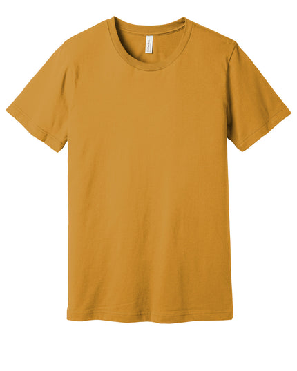 BELLA+CANVAS  Unisex Jersey Short Sleeve Tee. BC3001 - Mustard