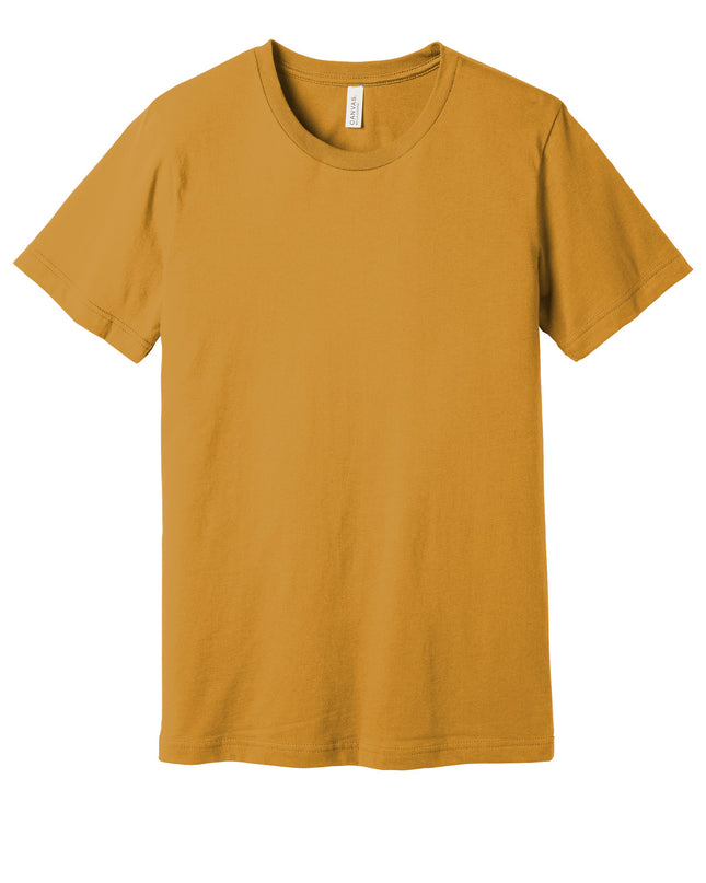 BELLA+CANVAS  Unisex Jersey Short Sleeve Tee. BC3001 - Mustard