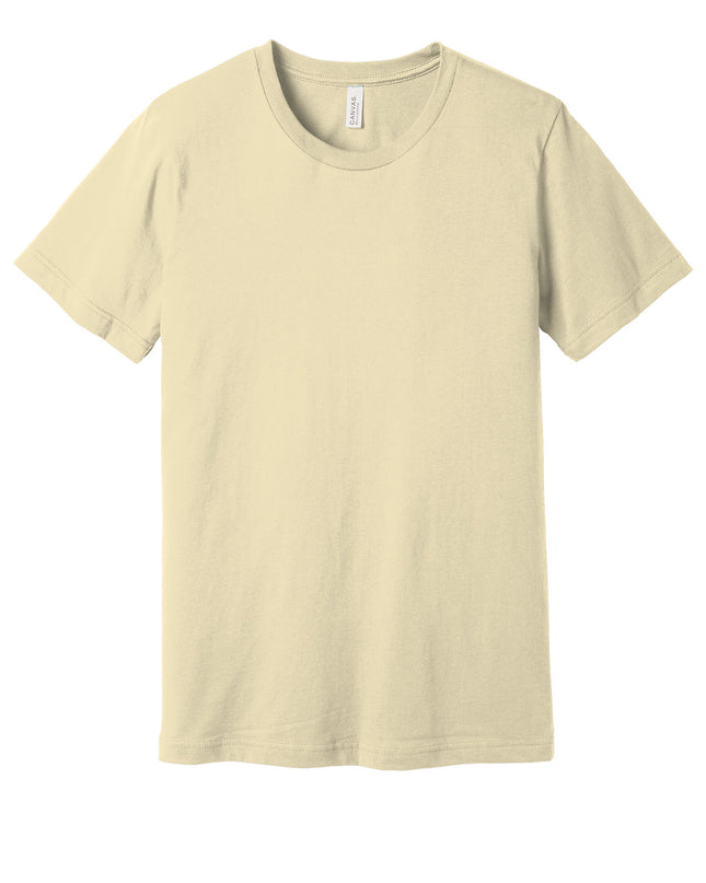 BELLA+CANVAS  Unisex Jersey Short Sleeve Tee. BC3001 - Natural