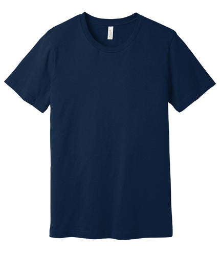 BELLA+CANVAS  Unisex Jersey Short Sleeve Tee. BC3001 - Navy