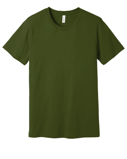 BELLA+CANVAS  Unisex Jersey Short Sleeve Tee. BC3001 - Olive