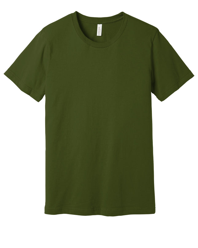 BELLA+CANVAS  Unisex Jersey Short Sleeve Tee. BC3001 - Olive
