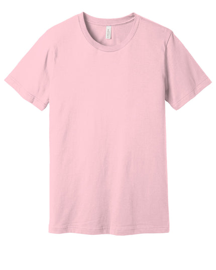 BELLA+CANVAS  Unisex Jersey Short Sleeve Tee. BC3001 - Pink