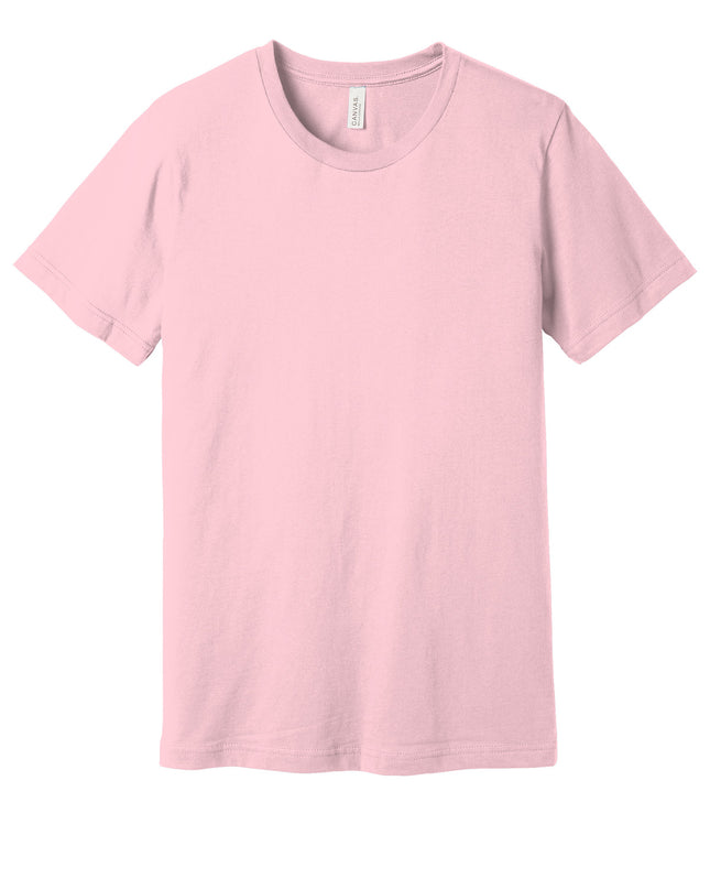 BELLA+CANVAS  Unisex Jersey Short Sleeve Tee. BC3001 - Pink