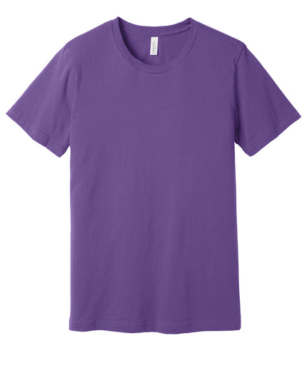 BELLA+CANVAS  Unisex Jersey Short Sleeve Tee. BC3001 - Royal Purple