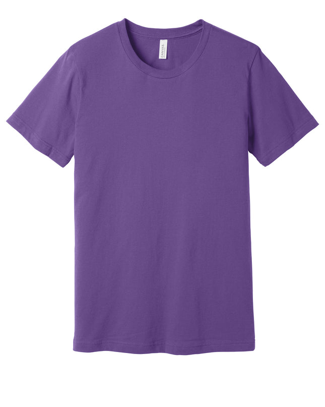 BELLA+CANVAS  Unisex Jersey Short Sleeve Tee. BC3001 - Royal Purple
