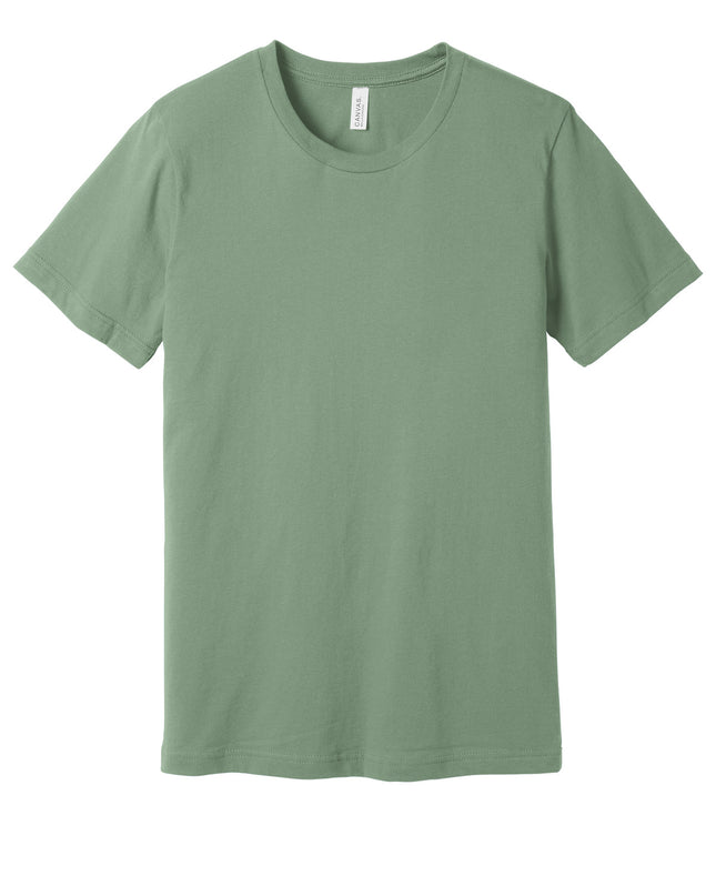 BELLA+CANVAS  Unisex Jersey Short Sleeve Tee. BC3001 - Sage