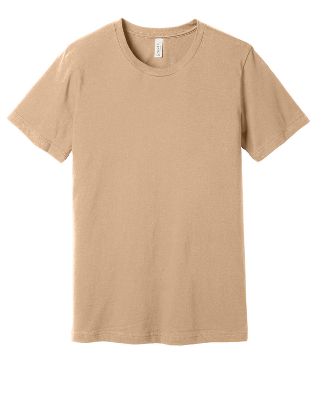 BELLA+CANVAS  Unisex Jersey Short Sleeve Tee. BC3001 - Sand Dune
