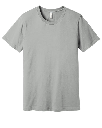 BELLA+CANVAS  Unisex Jersey Short Sleeve Tee. BC3001 - Silver