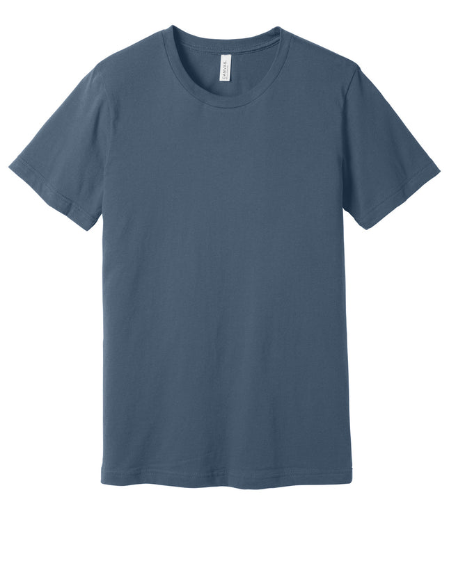 BELLA+CANVAS  Unisex Jersey Short Sleeve Tee. BC3001 - Slate