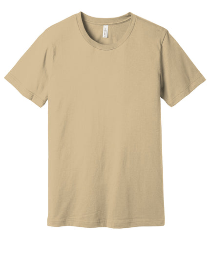 BELLA+CANVAS  Unisex Jersey Short Sleeve Tee. BC3001 - Soft Cream
