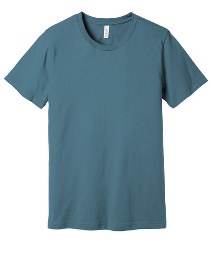 BELLA+CANVAS  Unisex Jersey Short Sleeve Tee. BC3001 - Steel Blue