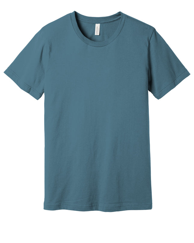 BELLA+CANVAS  Unisex Jersey Short Sleeve Tee. BC3001 - Steel Blue