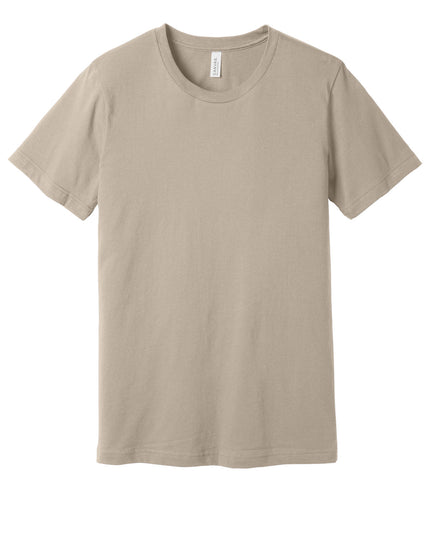 BELLA+CANVAS  Unisex Jersey Short Sleeve Tee. BC3001 - Tan