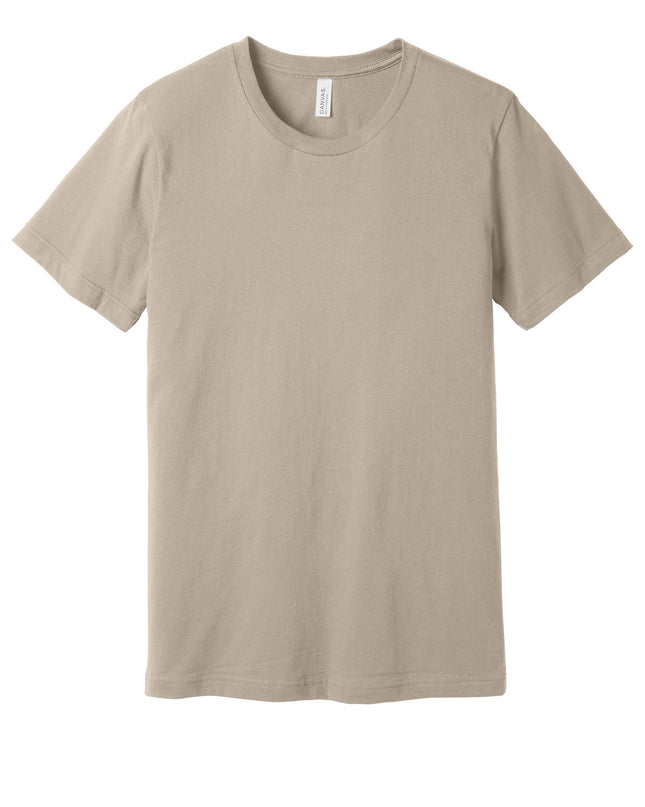 BELLA+CANVAS  Unisex Jersey Short Sleeve Tee. BC3001 - Tan
