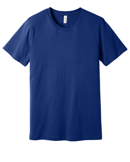 BELLA+CANVAS  Unisex Jersey Short Sleeve Tee. BC3001 - Team Navy