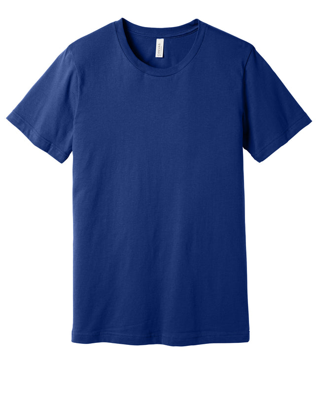 BELLA+CANVAS  Unisex Jersey Short Sleeve Tee. BC3001 - Team Navy