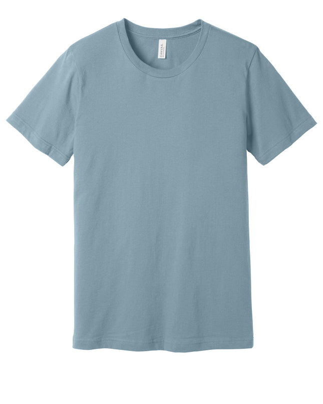 BELLA+CANVAS  Unisex Jersey Short Sleeve Tee. BC3001 - Vintage Denim