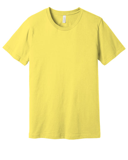 BELLA+CANVAS  Unisex Jersey Short Sleeve Tee. BC3001 - Yellow