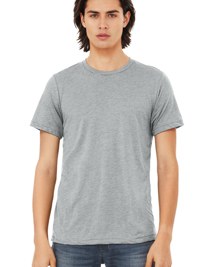 BELLA+CANVAS  Unisex Triblend Short Sleeve Tee. BC3413 - Athletic Grey Triblend