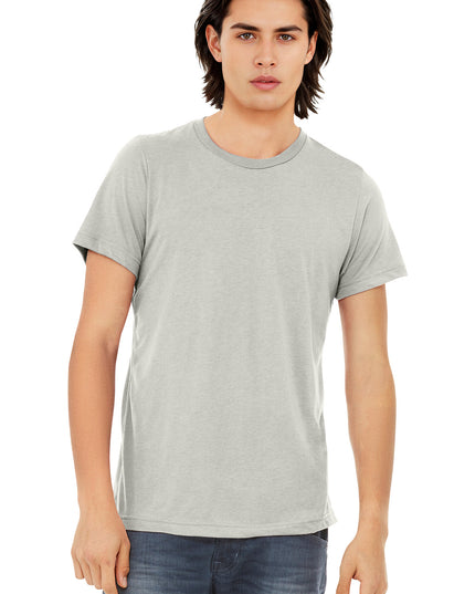 BELLA+CANVAS  Unisex Triblend Short Sleeve Tee. BC3413 - Cement Triblend