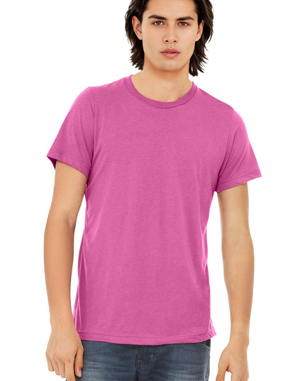 BELLA+CANVAS  Unisex Triblend Short Sleeve Tee. BC3413 - Charity Pink Triblend