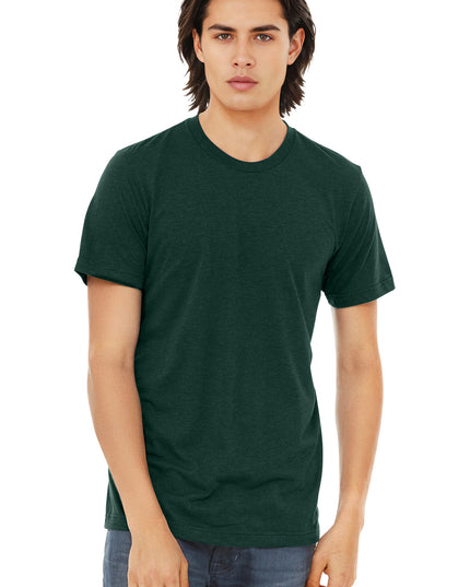 BELLA+CANVAS  Unisex Triblend Short Sleeve Tee. BC3413 - Emerald Triblend