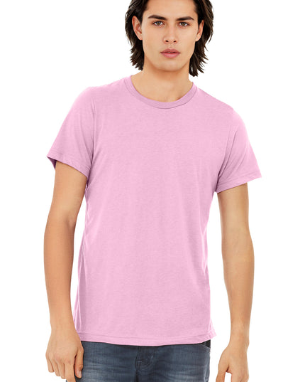 BELLA+CANVAS  Unisex Triblend Short Sleeve Tee. BC3413 - Lilac Triblend